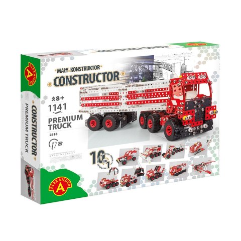 Zabawka konstrukcyjna Mały Konstruktor/CONSTRUCTOR - 10 in 1 PREMIUM TRUCK Zabawka konstrukcyjna Mały Konstruktor/CONSTRUCTOR - 10 in 1 PREMIUM TRUCK