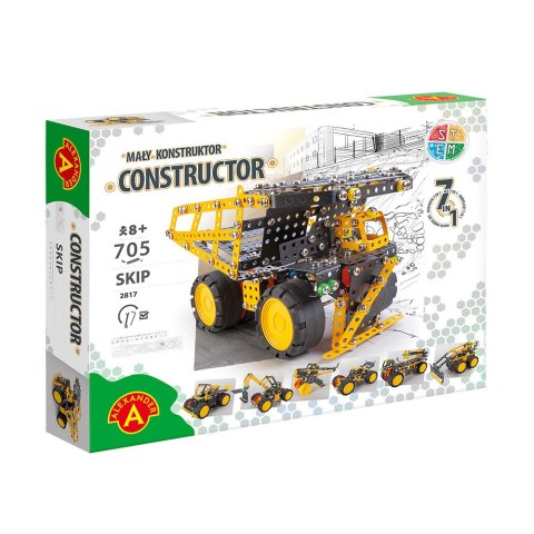 Zabawka konstrukcyjna Mały Konstruktor/CONSTRUCTOR - 7 in 1 SKIP Zabawka konstrukcyjna Mały Konstruktor/CONSTRUCTOR - 7 in 1 SKIP