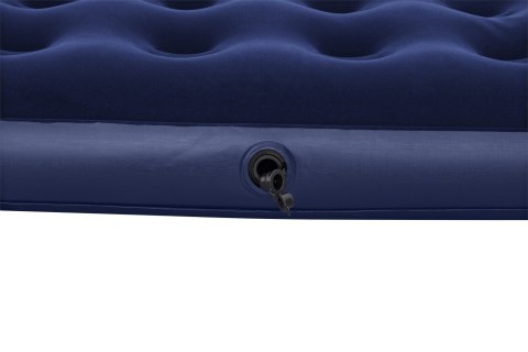 Dmuchany Materac turystyczny do spania 2-osobowy flokowany BESTWAY 203x152x22cm + Zestaw naprawczy Dmuchany Materac turystyczny do spania 2-osobowy flokowany BESTWAY 203x152x22cm + Zestaw naprawczy