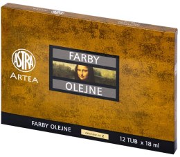 Farby tempera Astra 12 kol x 20 ml