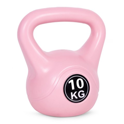 Kettlebell kettle 10 kg do ćwiczeń hantla kula odważnik obciążenie ciężar fitness różowy ModernHome Kettlebell kettle 10 kg do ćwiczeń hantla kula odważnik obciążenie ciężar fitness różowy ModernHome