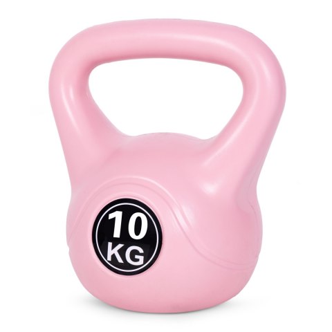 Kettlebell kettle 10 kg do ćwiczeń hantla kula odważnik obciążenie ciężar fitness różowy ModernHome Kettlebell kettle 10 kg do ćwiczeń hantla kula odważnik obciążenie ciężar fitness różowy ModernHome