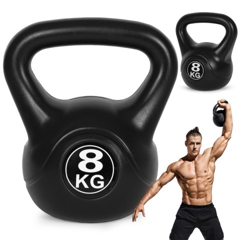 Kettlebell kettle 8 kg do ćwiczeń hantla kula odważnik obciążenie ciężar fitness ModernHome Kettlebell kettle 8 kg do ćwiczeń hantla kula odważnik obciążenie ciężar fitness ModernHome