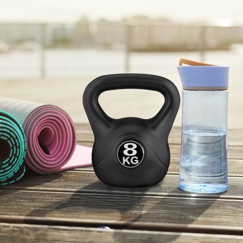 Kettlebell kettle 8 kg do ćwiczeń hantla kula odważnik obciążenie ciężar fitness ModernHome Kettlebell kettle 8 kg do ćwiczeń hantla kula odważnik obciążenie ciężar fitness ModernHome