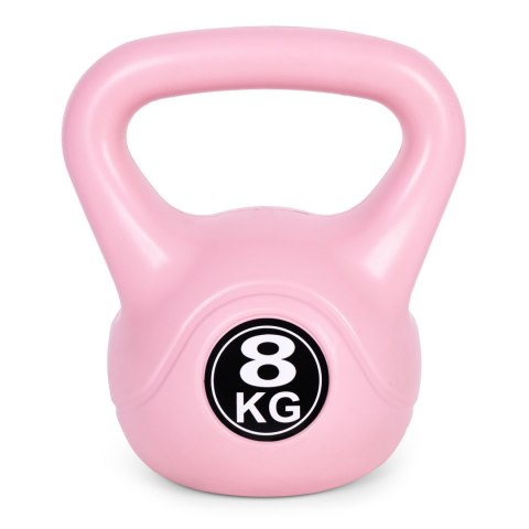 Kettlebell kettle 8 kg do ćwiczeń hantla kula odważnik obciążenie ciężar fitness różowy ModernHome Kettlebell kettle 8 kg do ćwiczeń hantla kula odważnik obciążenie ciężar fitness różowy ModernHome