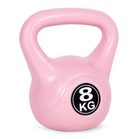 Kettlebell kettle 8 kg do ćwiczeń hantla kula odważnik obciążenie ciężar fitness różowy ModernHome Kettlebell kettle 8 kg do ćwiczeń hantla kula odważnik obciążenie ciężar fitness różowy ModernHome