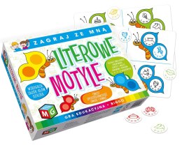 LITEROWE MOTYLE- GRA EDUKACYJNA W