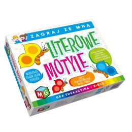 LITEROWE MOTYLE- GRA EDUKACYJNA W