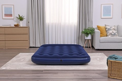 Materac Welurowy z Pompką 191/137/28cm BESTWAY Materac Welurowy z Pompką 191/137/28cm BESTWAY