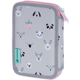 Piórnik podwójny bez wyposażenia ASTRABAG KITTY THE CUTE, AC2