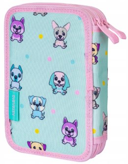 Piórnik podwójny bez wyposażenia ASTRABAG PUPPIES WORLD, AC2