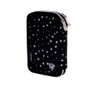 Piórnik podwójny bez wyposażenia HEAD GLITTER EFFECT SILVER DREAM, AC2