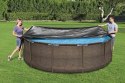 Pokrywa 370cm na Basen stelażowy i panelowy 360-366cm/12FT BESTWAY
