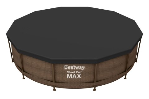 Pokrywa 370cm na Basen stelażowy i panelowy 360-366cm/12FT BESTWAY Pokrywa 370cm na Basen stelażowy i panelowy 360-366cm/12FT BESTWAY