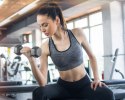 Hantle sześciokątne zestaw 2x5 kg ciężarki do ćwiczeń obciążniki fitness szare ModernHome