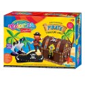 Colorino creative zestaw z pianki "piracka skrzynia skarbów"