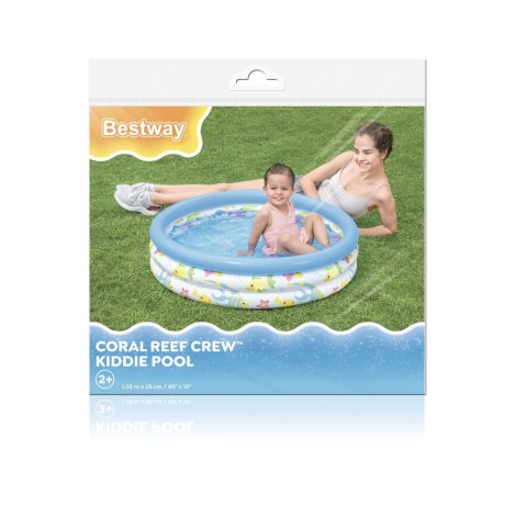 Dmuchany Basen Ogrodowy Dla Dzieci Rybki 102 cm Bestway 51008 Dmuchany Basen Ogrodowy Dla Dzieci Rybki 102 cm Bestway 51008