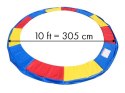 Osłona sprężyn do trampoliny 10ft miekka mata zabezpieczająca 305 - 312 cm Kolorowa