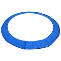 Osłona sprężyn do trampoliny 8ft miękka mata zabezpieczająca niebieskia - 244 250 cm