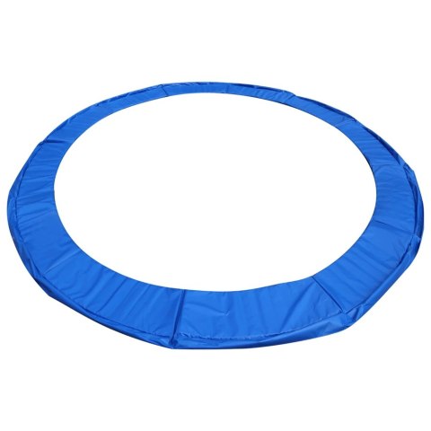 Osłona sprężyn do trampoliny 8ft miękka mata zabezpieczająca niebieskia - 244 250 cm