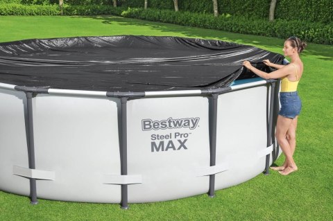 Pokrywa 305cm na Basen stelażowy 305cm/10FT BESTWAY Pokrywa 305cm na Basen stelażowy 305cm/10FT BESTWAY