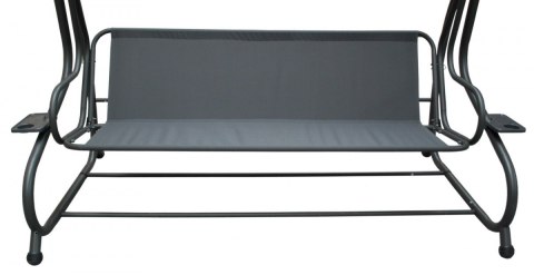 Rodzinna Huśtawka ogrodowa z Daszkiem Zielony + Tekstylina 2x1 + Regulowane siedzisko + Materac + 2 Podstawki na napoje Rodzinna Huśtawka ogrodowa z Daszkiem Zielony + Tekstylina 2x1 + Regulowane siedzisko + Materac + 2 Podstawki na napoje