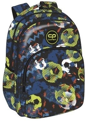 COOLPACK - BASE PLUS - PLECAK MŁODZIEŻOWY - FOOTBALL COOLPACK - BASE PLUS - PLECAK MŁODZIEŻOWY - FOOTBALL