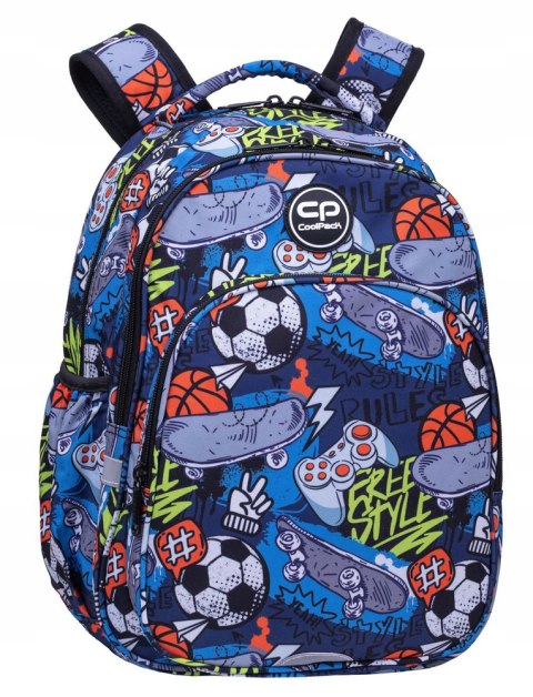 COOLPACK - BASE PLUS - PLECAK MŁODZIEŻOWY - HOBBY COOLPACK - BASE PLUS - PLECAK MŁODZIEŻOWY - HOBBY