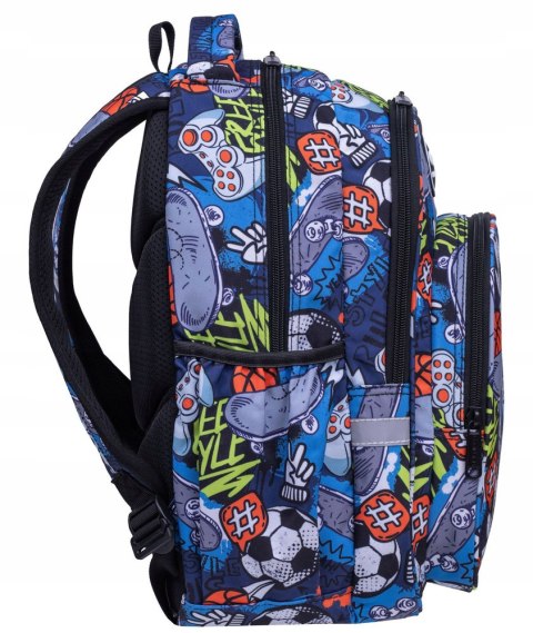COOLPACK - BASE PLUS - PLECAK MŁODZIEŻOWY - HOBBY COOLPACK - BASE PLUS - PLECAK MŁODZIEŻOWY - HOBBY