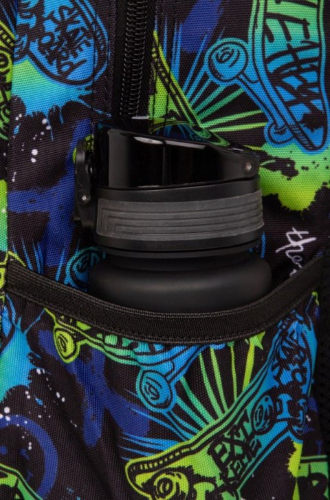 COOLPACK - BASE PLUS - PLECAK MŁODZIEŻOWY - SKATE NIGHT COOLPACK - BASE PLUS - PLECAK MŁODZIEŻOWY - SKATE NIGHT