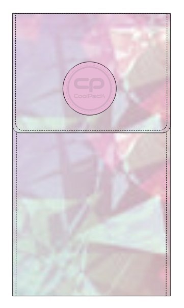 COOLPACK - SPOT - ETUI NA TELEFON - TIE DYE COOLPACK - SPOT - ETUI NA TELEFON - TIE DYE