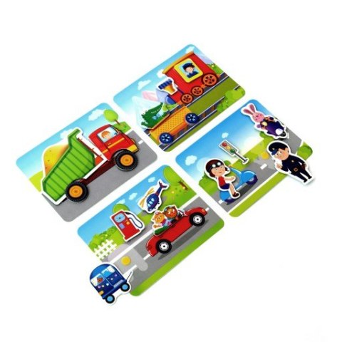 GRA EDUKACYJNA Z RZEPAMI TRANSPORT ZESTAW PLANSZE FIGURKI ROTER KAFER GRA EDUKACYJNA Z RZEPAMI TRANSPORT ZESTAW PLANSZE FIGURKI ROTER KAFER