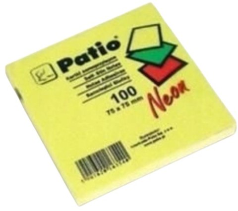NOTES NEON SAMOP. 75X75mm ŻÓŁTY - 12 szt. NOTES NEON SAMOP. 75X75mm ŻÓŁTY - 12 szt.