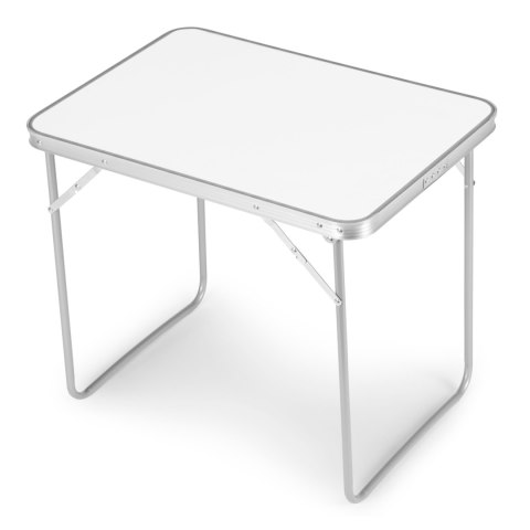 Stolik turystyczny stół piknikowy składany blat 80x60 cm biały MultiGarden Stolik turystyczny stół piknikowy składany blat 80x60 cm biały MultiGarden