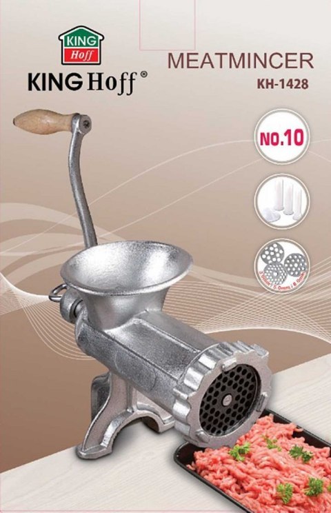 ŻELIWNA MASZYNKA #10 DO MIELENIA MIĘSA KINGHOFF KH-1428 ŻELIWNA MASZYNKA #10 DO MIELENIA MIĘSA KINGHOFF KH-1428