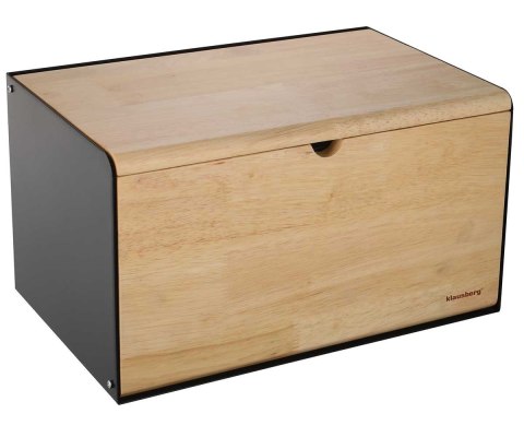 CHLEBAK POJEMNIK NA PIECZYWO DWUSTRONNY KLAUSBERG KB-7386 czarny CHLEBAK POJEMNIK NA PIECZYWO DWUSTRONNY KLAUSBERG KB-7386 czarny