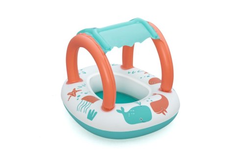 Dmuchany Ponton z Daszkiem 84 x 67cm Bestway 34203 Dmuchany Ponton z Daszkiem 84 x 67cm Bestway 34203