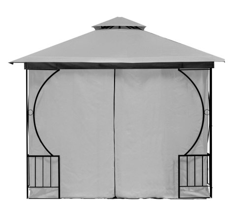 Namiot pawilon ogrodowy 2w1 3x3 m moskitiera i pełne ściankiMultiGarden Namiot pawilon ogrodowy 2w1 3x3 m moskitiera i pełne ściankiMultiGarden