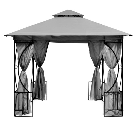 Namiot pawilon ogrodowy 2w1 3x3 m moskitiera i pełne ściankiMultiGarden Namiot pawilon ogrodowy 2w1 3x3 m moskitiera i pełne ściankiMultiGarden