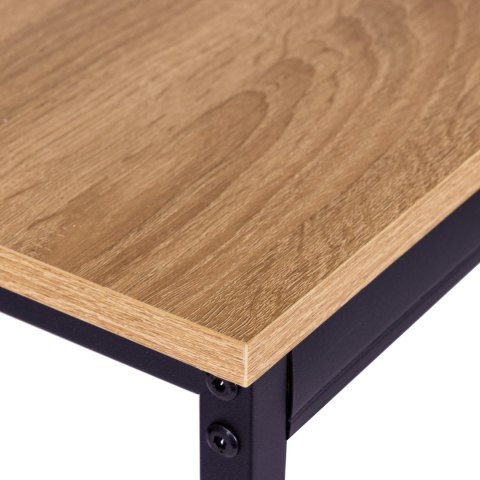 Zestaw komplet mebli stolik 2 krzesła metal MDF ModernHome Zestaw komplet mebli stolik 2 krzesła metal MDF ModernHome