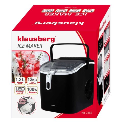 AUTOMATYCZNA KOSTKARKA DO LODU 1,2L 100W KLAUSBERG KB-7882 AUTOMATYCZNA KOSTKARKA DO LODU 1,2L 100W KLAUSBERG KB-7882