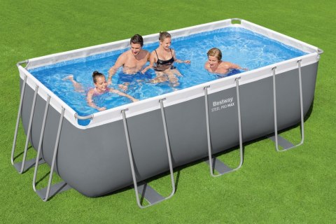 Basen Stelażowy 412 x 201 x 122 cm Bestway 56456 Basen Stelażowy 412 x 201 x 122 cm Bestway 56456