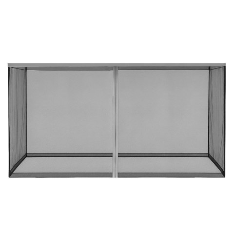 Moskitiera do pawilonu ogrodowego 3x4 m siatka z zamkami błyskawicznymi MultiGarden Moskitiera do pawilonu ogrodowego 3x4 m siatka z zamkami błyskawicznymi MultiGarden