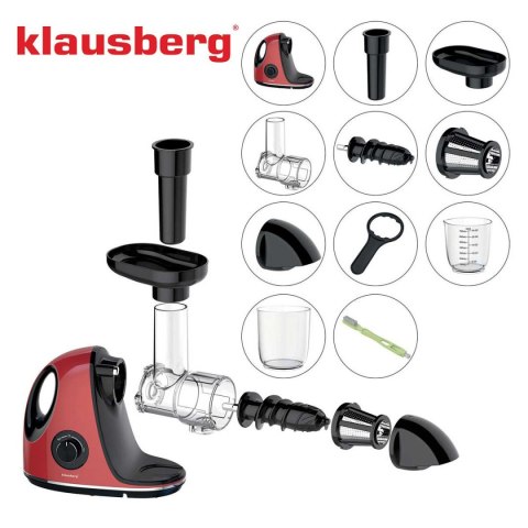 SOKOWIRÓWKA WYCISKARKA WOLNOOBROTOWA KLAUSBERG KB-7865 SOKOWIRÓWKA WYCISKARKA WOLNOOBROTOWA KLAUSBERG KB-7865