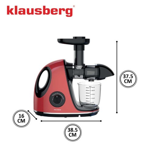 SOKOWIRÓWKA WYCISKARKA WOLNOOBROTOWA KLAUSBERG KB-7865 SOKOWIRÓWKA WYCISKARKA WOLNOOBROTOWA KLAUSBERG KB-7865