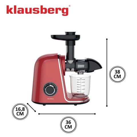 SOKOWIRÓWKA WYCISKARKA WOLNOOBROTOWA KLAUSBERG KB-7870 SOKOWIRÓWKA WYCISKARKA WOLNOOBROTOWA KLAUSBERG KB-7870