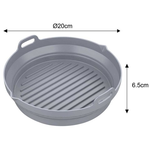 WKŁAD SILIKONOWY DO FRYTOWNICY 20cm KLAUSBERG KB-7789 2 szt. WKŁAD SILIKONOWY DO FRYTOWNICY 20cm KLAUSBERG KB-7789 2 szt.