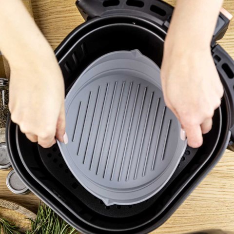 WKŁAD SILIKONOWY DO FRYTOWNICY 20cm KLAUSBERG KB-7789 2 szt. WKŁAD SILIKONOWY DO FRYTOWNICY 20cm KLAUSBERG KB-7789 2 szt.