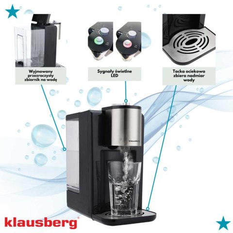 DYSPENSER DOZOWNIK GORĄCEJ WODY 2,2L KLAUSBERG KB-7878 DYSPENSER DOZOWNIK GORĄCEJ WODY 2,2L KLAUSBERG KB-7878