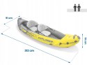 Kajak dmuchany Explorer K2 dla 2 osób wiosła + pompka INTEX 68307